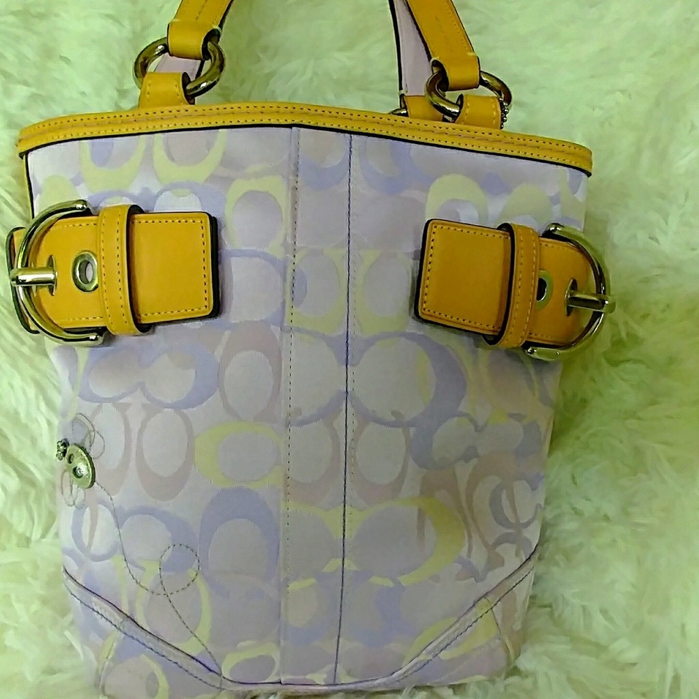 Coach NEW Lilac Soho Optic Bumble Bee - Picture 2 of 8